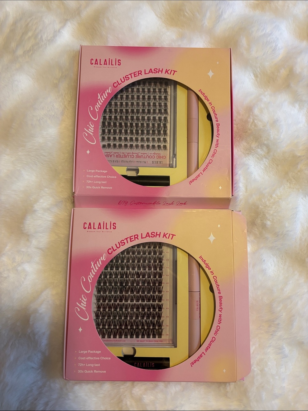 Pink Cluster Lash Kit - Chic Couture